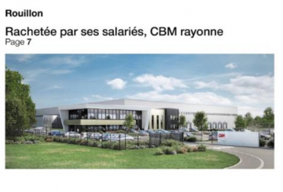 Le journal « Ouest France » consacre un article à CBM