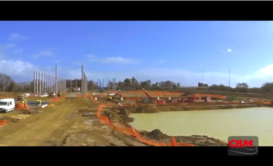 CHANTIER CBM : les travaux continuent CHANTIER CBM : les travaux continuent