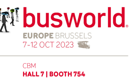 CBM s’expose au salon BUSWORLD 2023